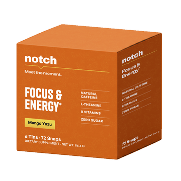 Notch Mango Yuzu — carton of six tins